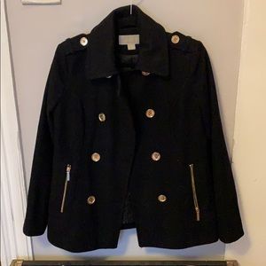 Black Michael Kors Peacoat